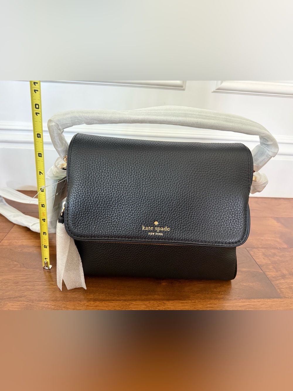 NEW Kate Spade Chester Street Miri Leather Crossbody Bag - Black - Picture 7 of 16
